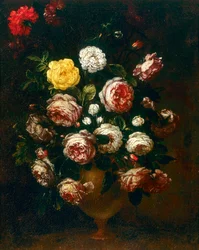 Vaas met rozen